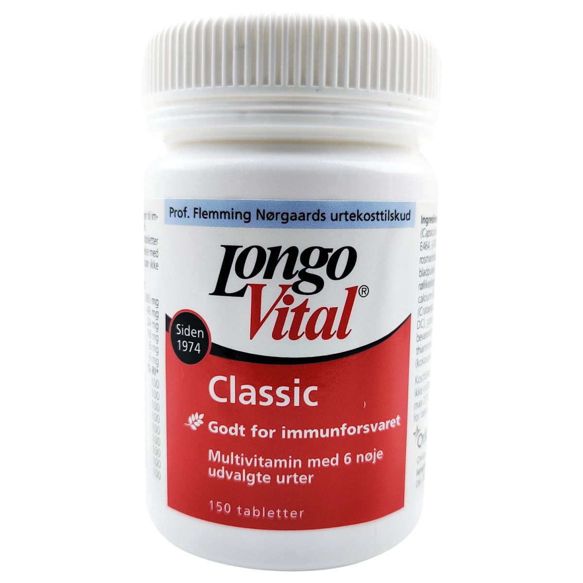 LongoVital Classic 150 Tabletter - Longo Vital - MundFrisk.dk